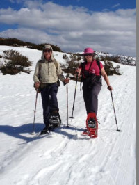 Falls Creek in Winter Grade 3, about 10km Snowshoe