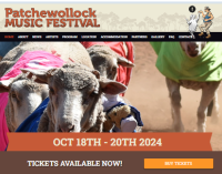 Patchewollock Music Festival Camp 2 nights Event Grade 2 