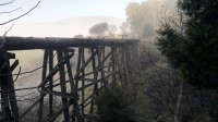 Rail Trail, 13 km grade 3. Darbyshire to Bullioh