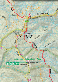 Mt Wills, grade 3 Day Walk, 10km