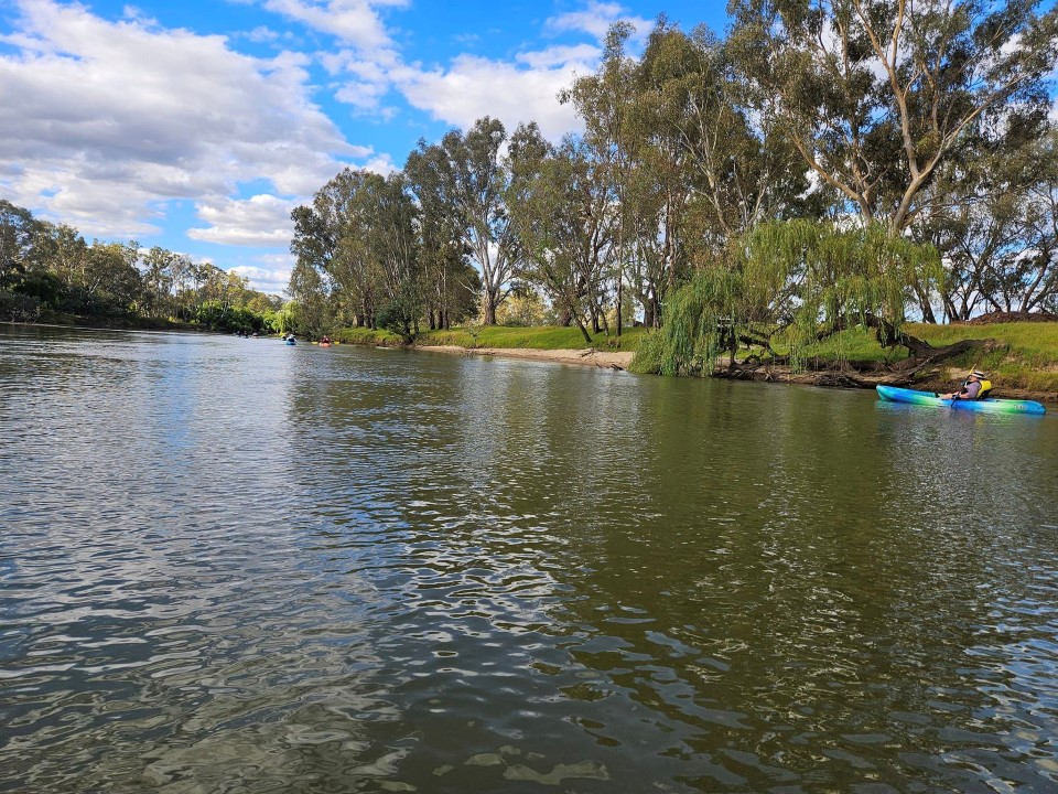on the Murray River