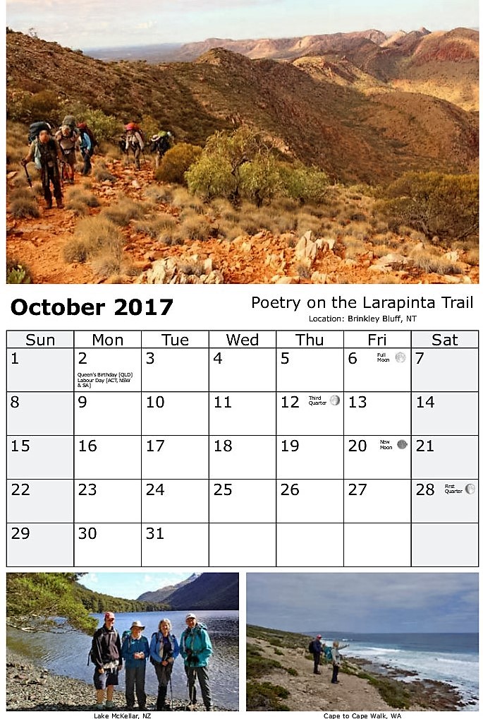 calendar oct page 2017a