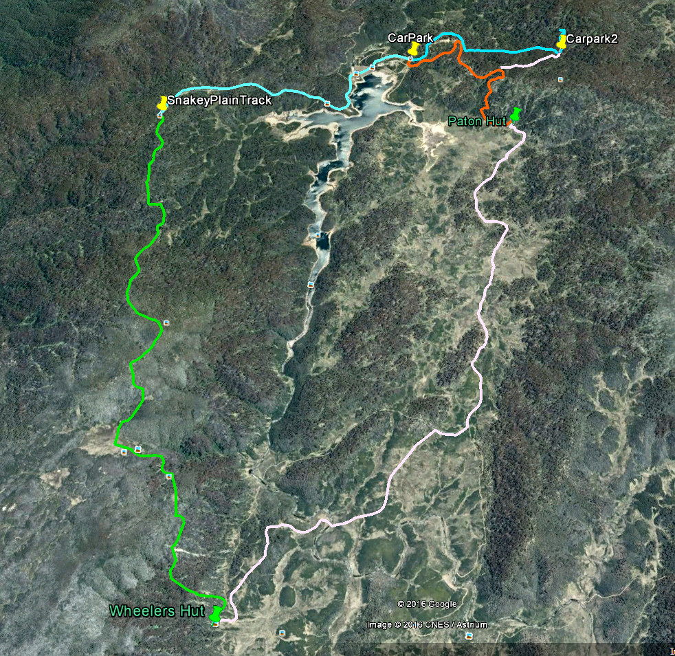 wheelers hut route